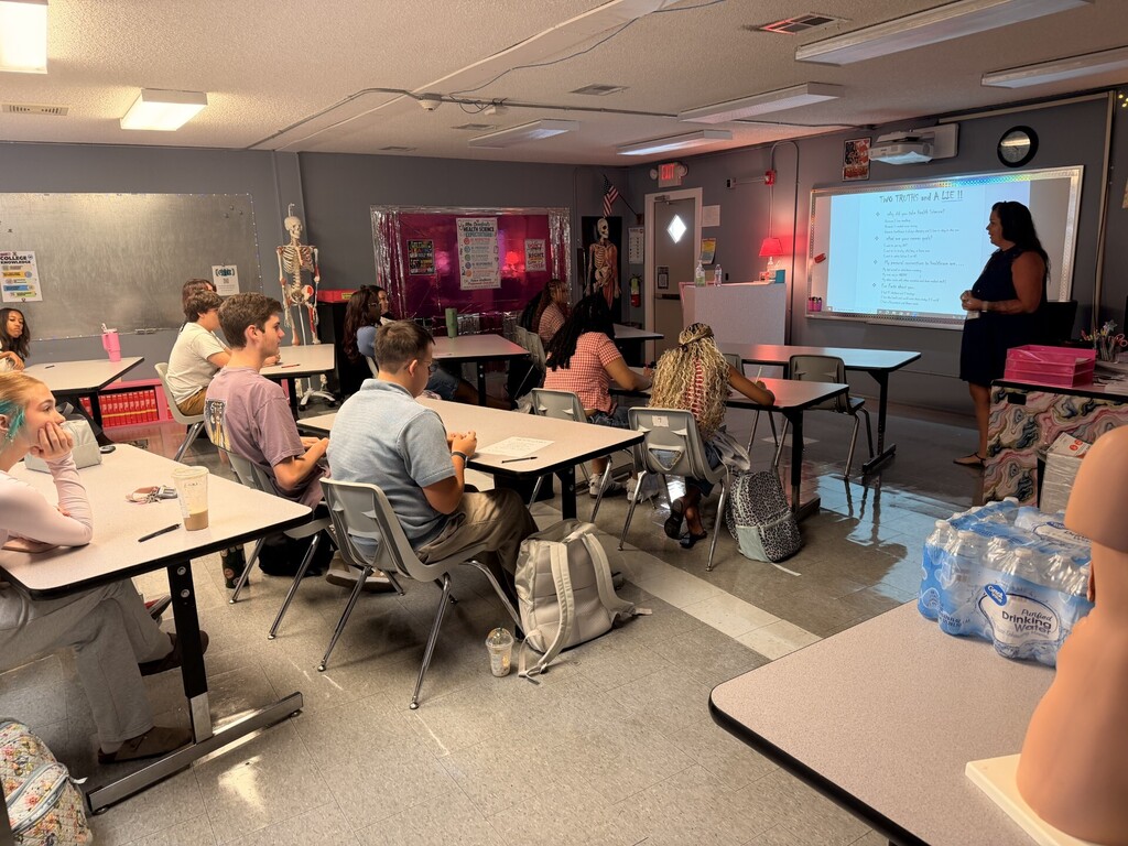 First class of Health Science already rocking and rolling!