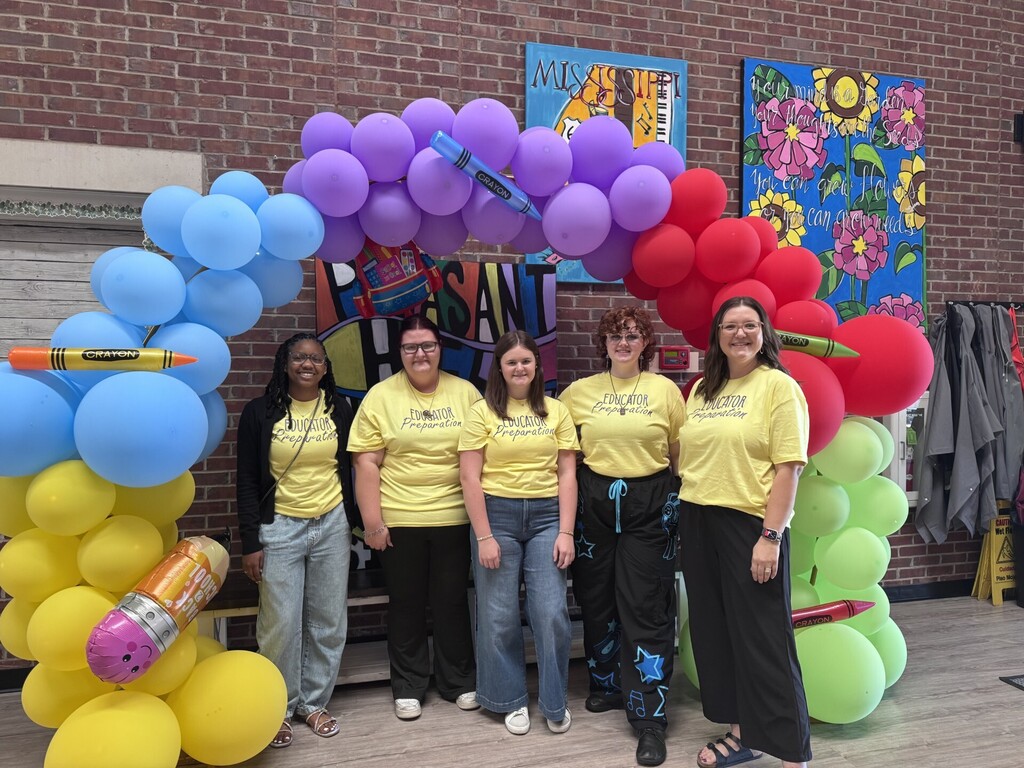 Ed. Prep students and teacher at Pleasant Hill Elementary school