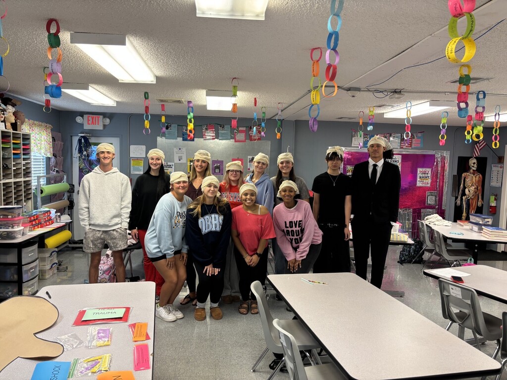 students posing for picture
