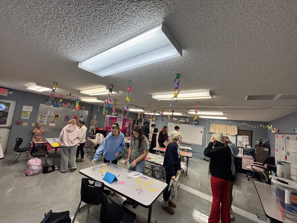 students in classroom