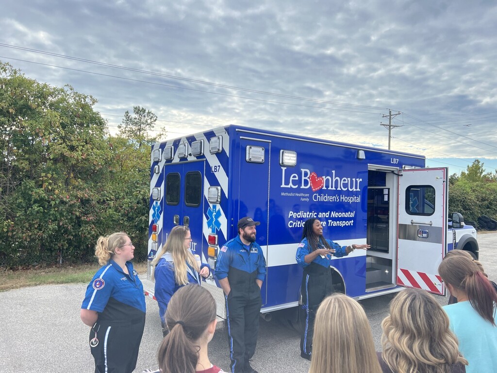 ambulance demonstration