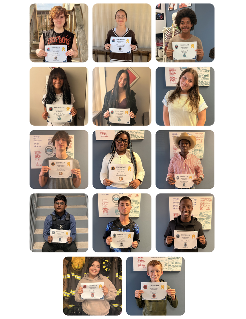 photo collage of students