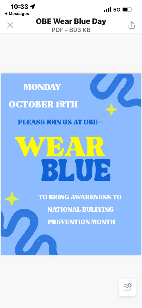 Bully Awareness Day 10/12