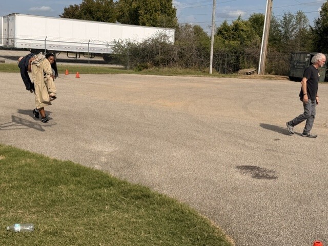students doing PT