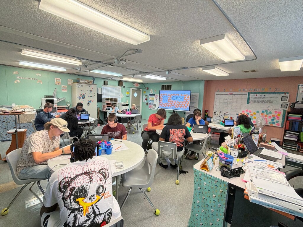 students in classroom