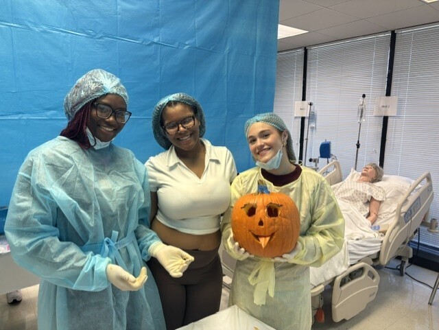 students pumpkinectomy