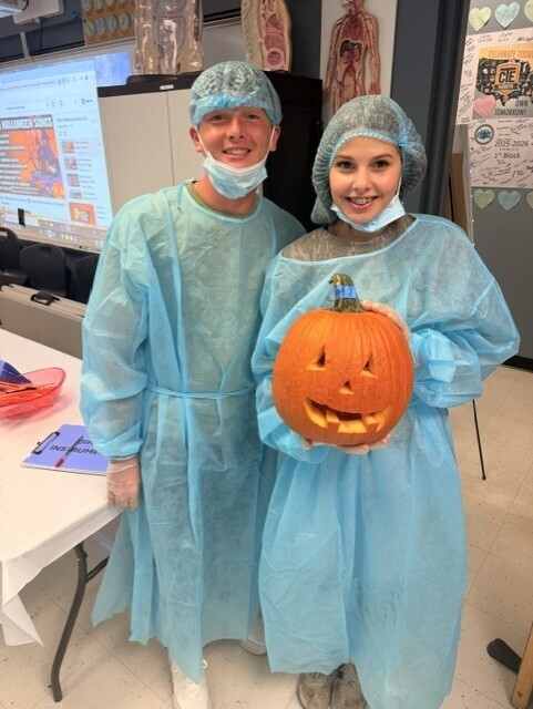 students pumpkinectomy