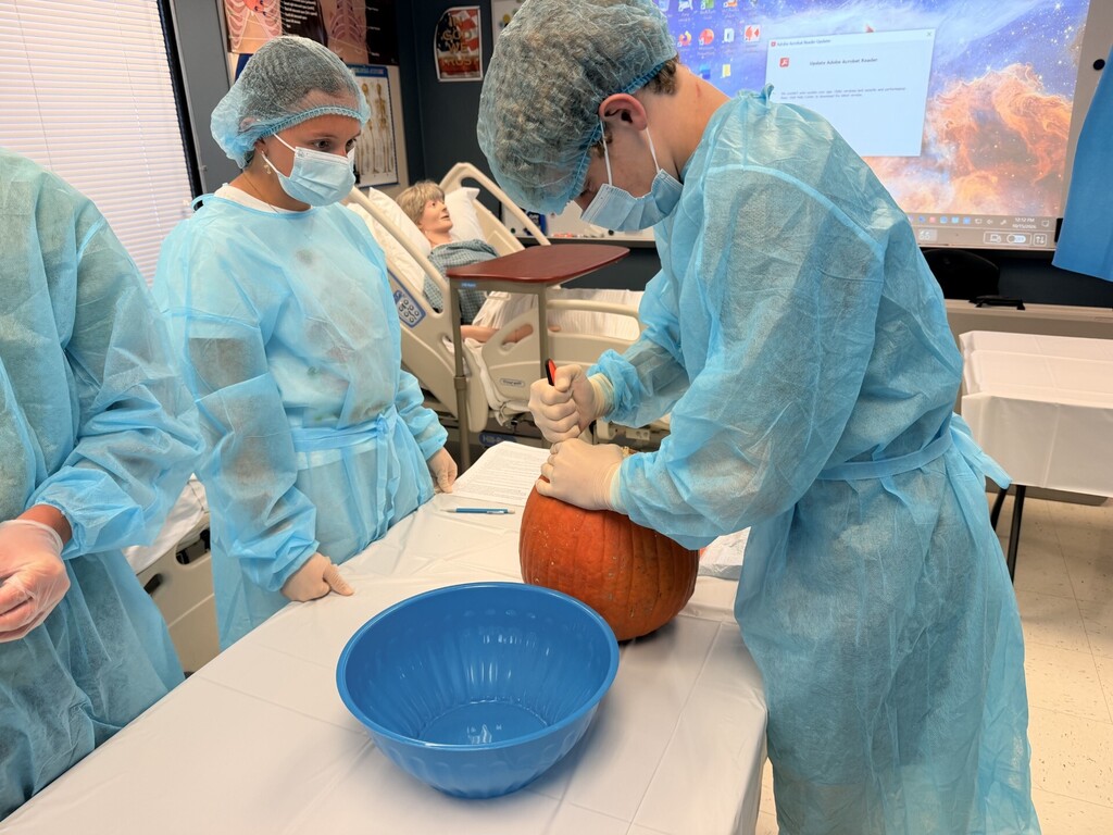 students pumpkinectomy