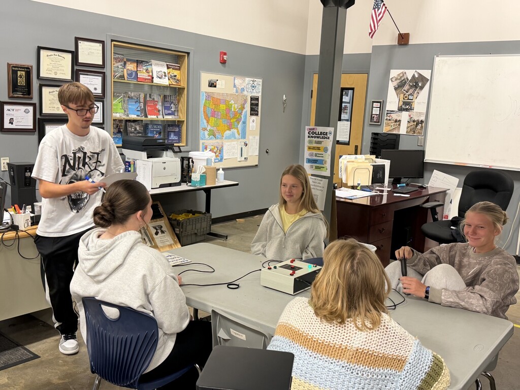 students in classroom
