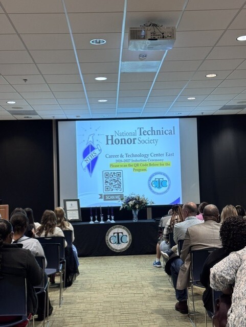 NTHS induction ceremony