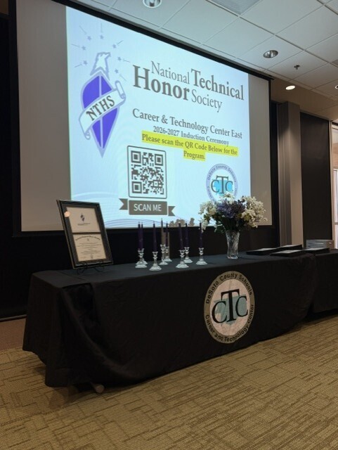 NTHS induction ceremony