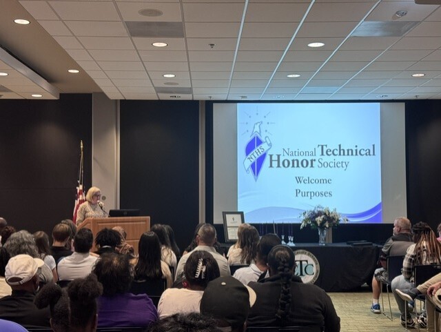 NTHS induction ceremony