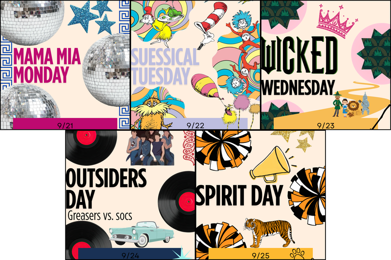 Homecoming Dress Up Days