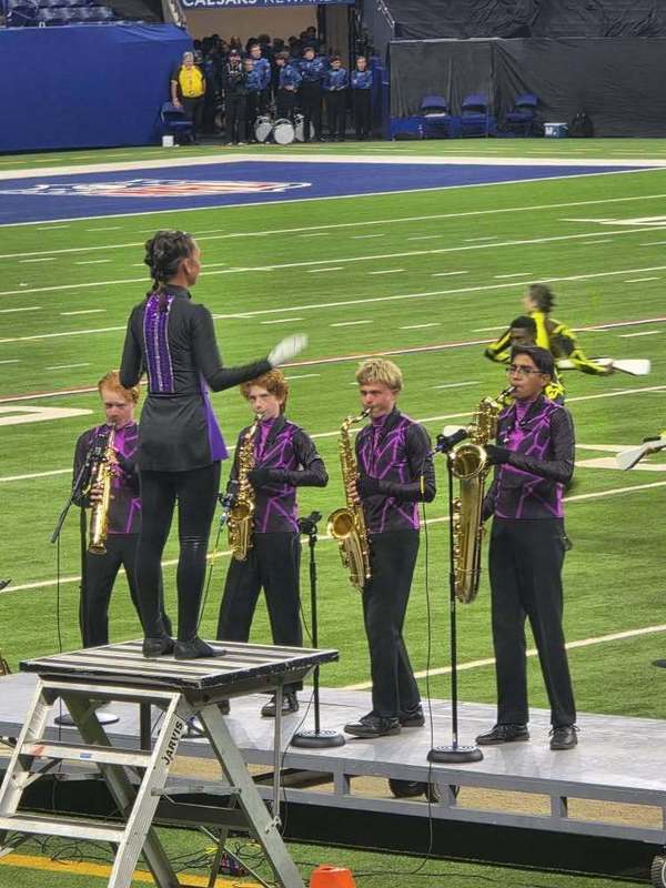 Hernando Bands at Indianapolis - Saxophone quartet