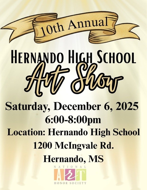 HHS Art Show Saturday, December 6th - 6-8pm