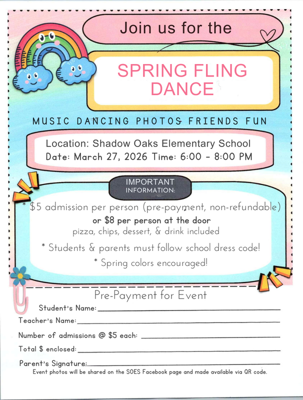 Spring Fling Flyer