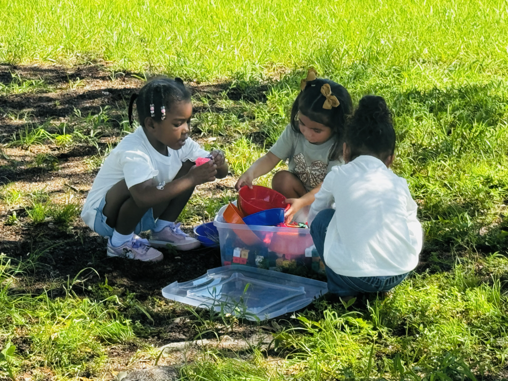 kids playing outside
