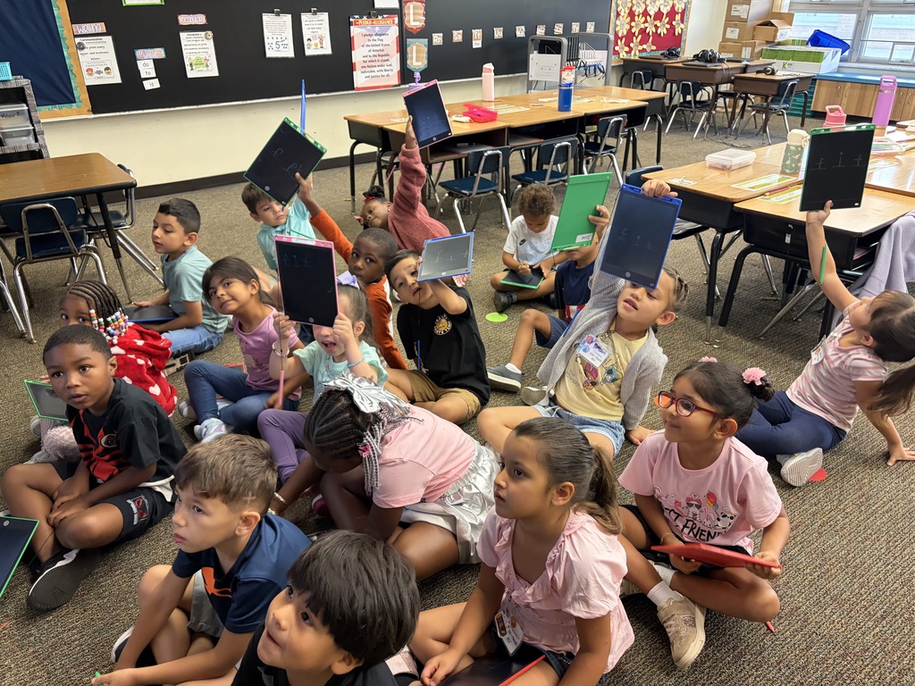student learning and engaging in class
