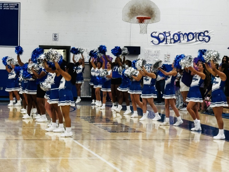 DHS cheer team