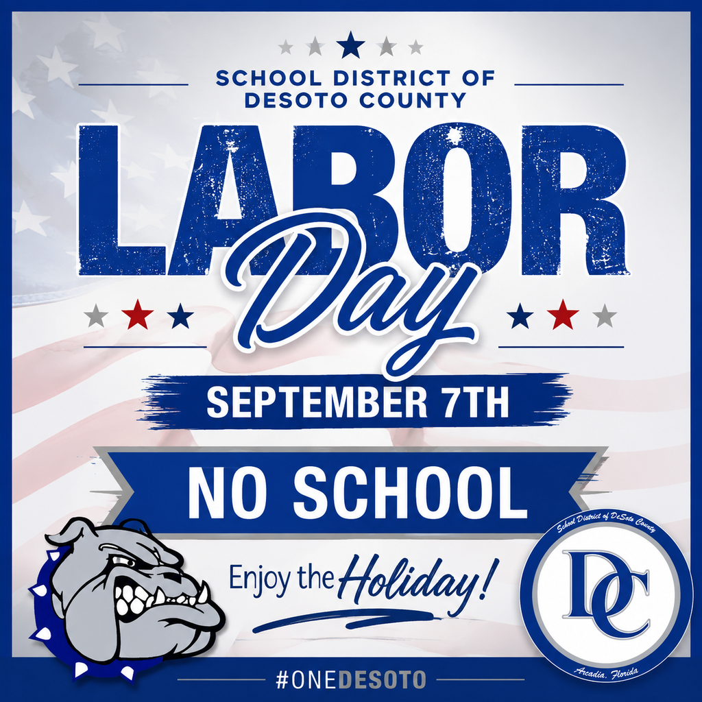 graphic "Labor Day, September 7th - no school"