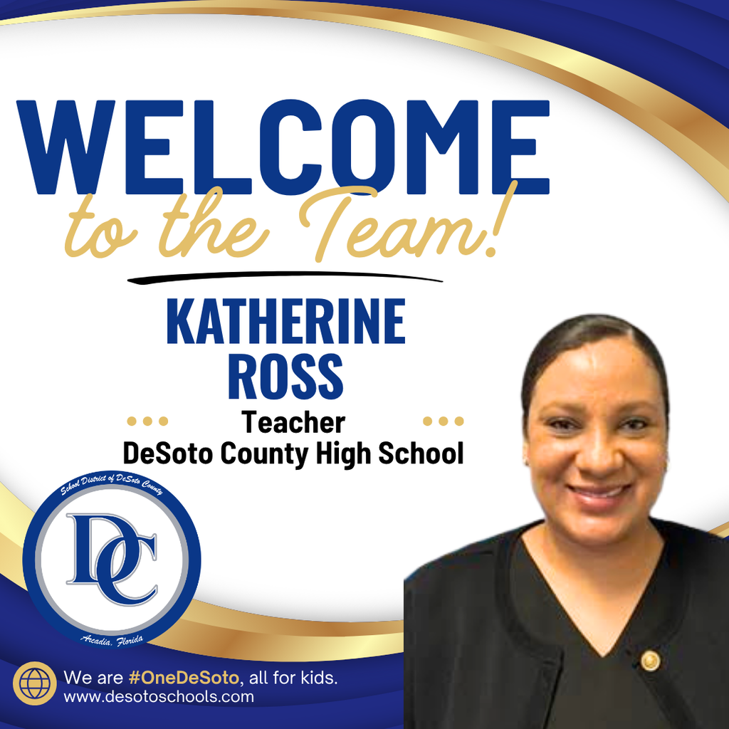 Welcome to the Team! Katherine Ross with a picture of a woman