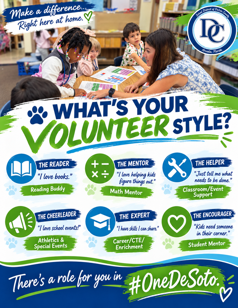 graphic "What's your Volunteer style?"