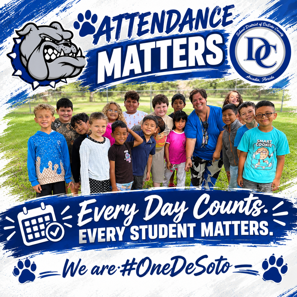 Attendance Matters Graphic with a group of smiling kids