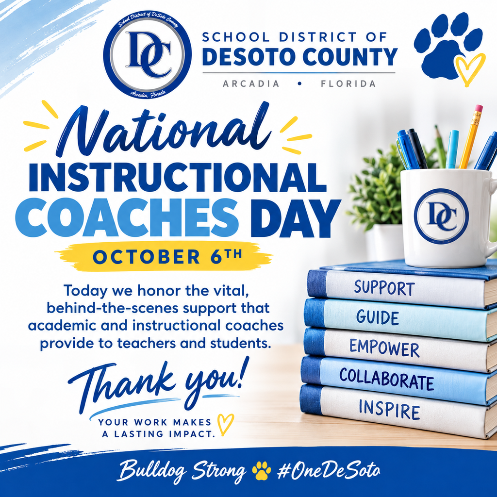 National Instructional Coaches Day - Oct. 6th