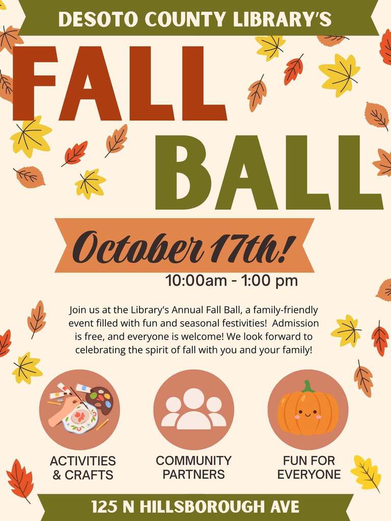 Fall Ball Flyer, October 17th