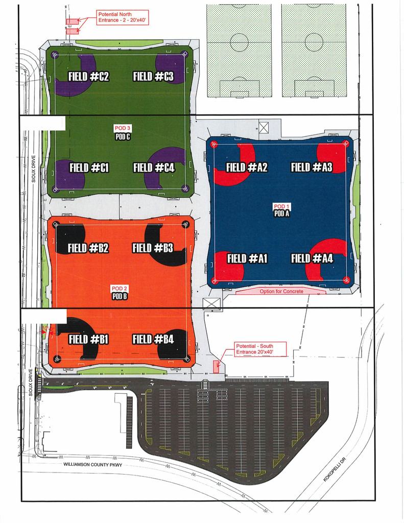 theoasis sportscomplex fields