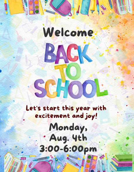 Back to School Flyer