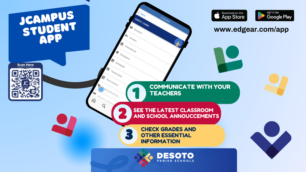 JCampus Student App Graphic