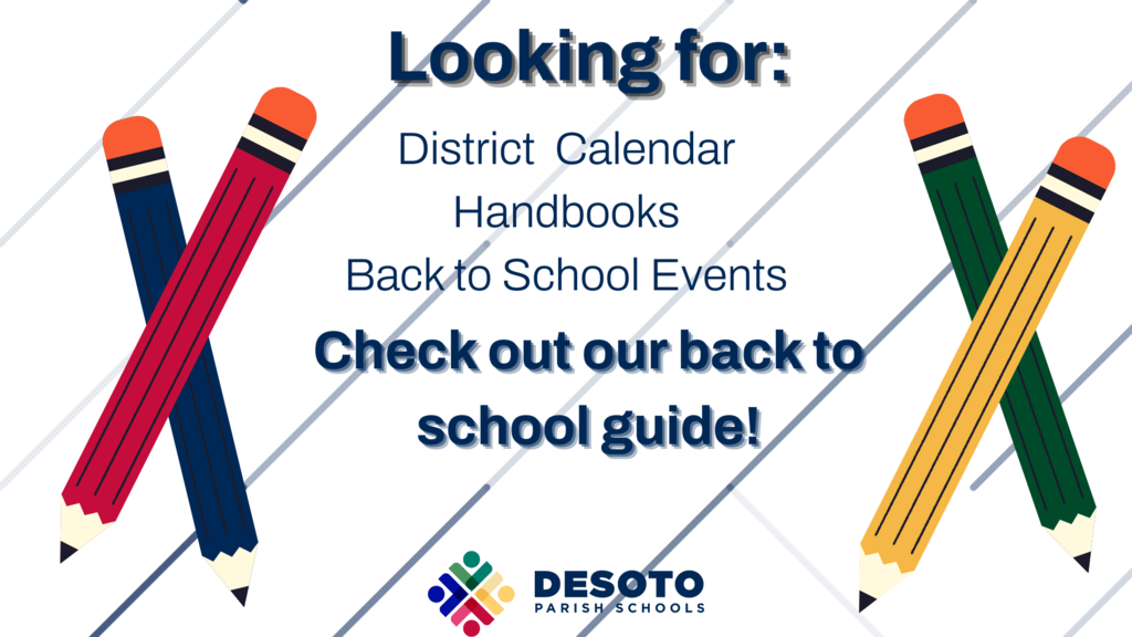 District  Calendar Handbooks Back to School Events Check out our back to school guide! Looking for: