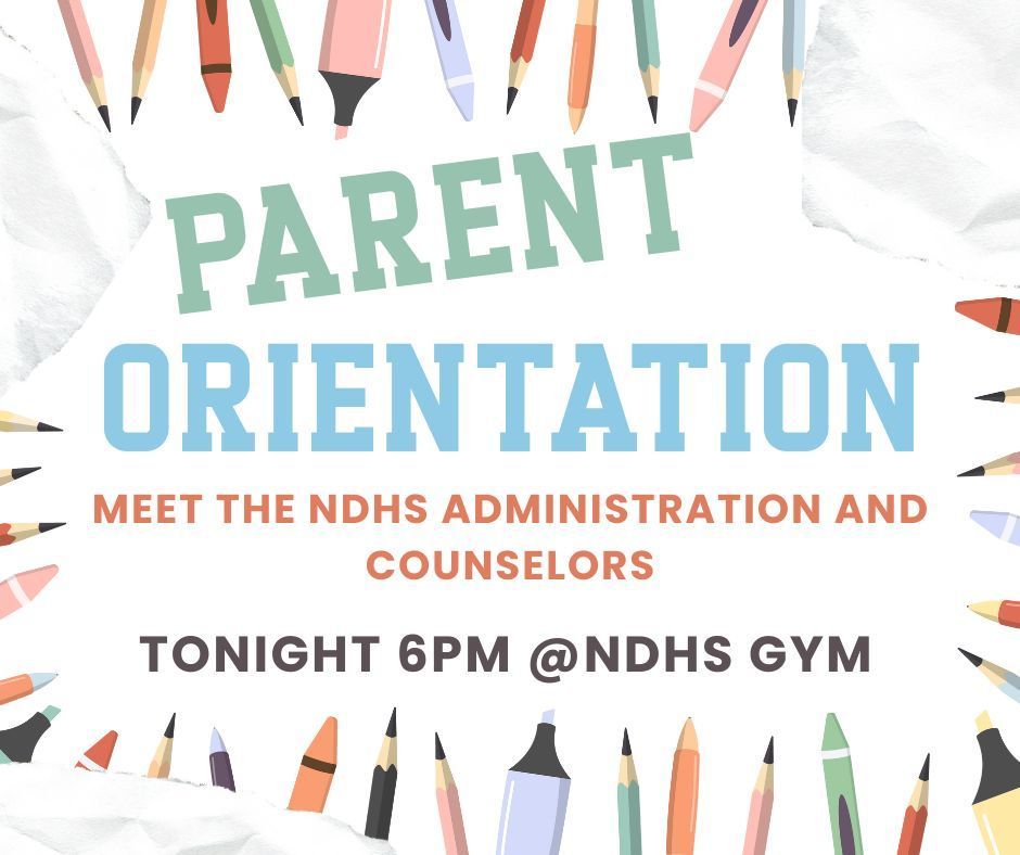 NHDS Parent Orientation