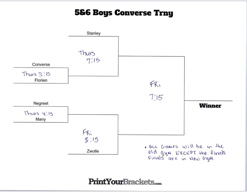 Converse Tourney