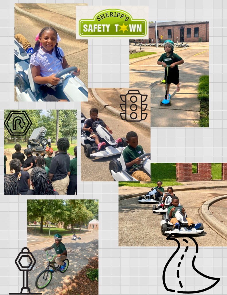 We learned about vehicle safety.