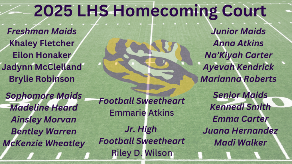 2025 LHS Homecoming Court