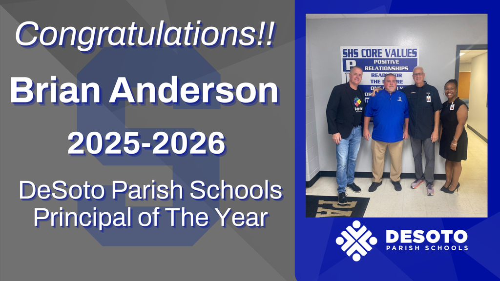 Brian Anderson-- Principal of The Year