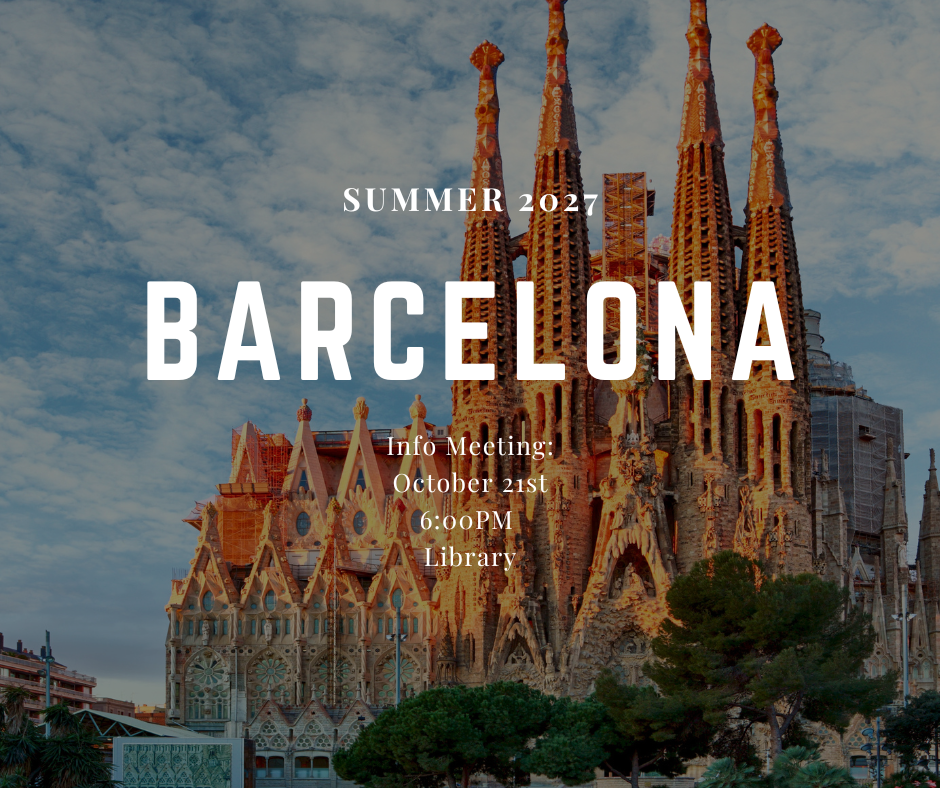 Barcelona in Summer 2027