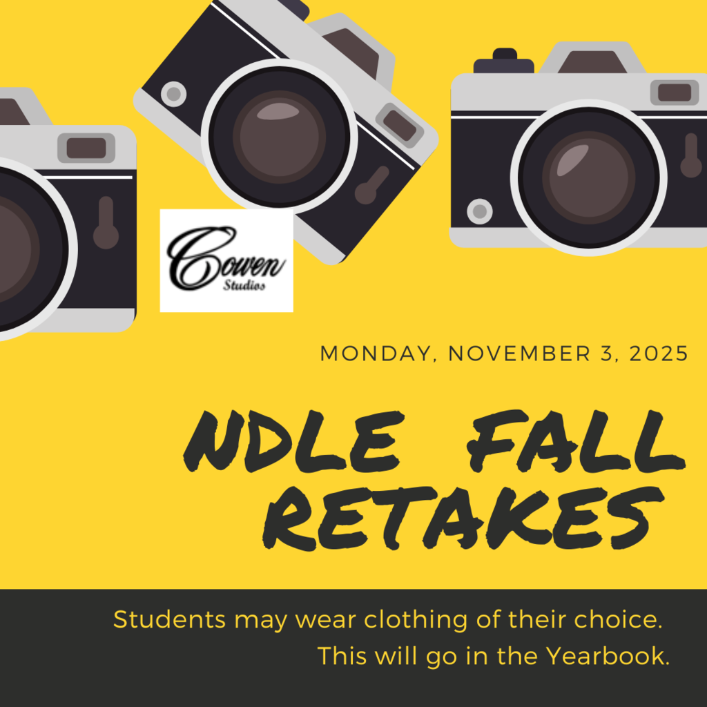 Fall Picture retakes November 3
