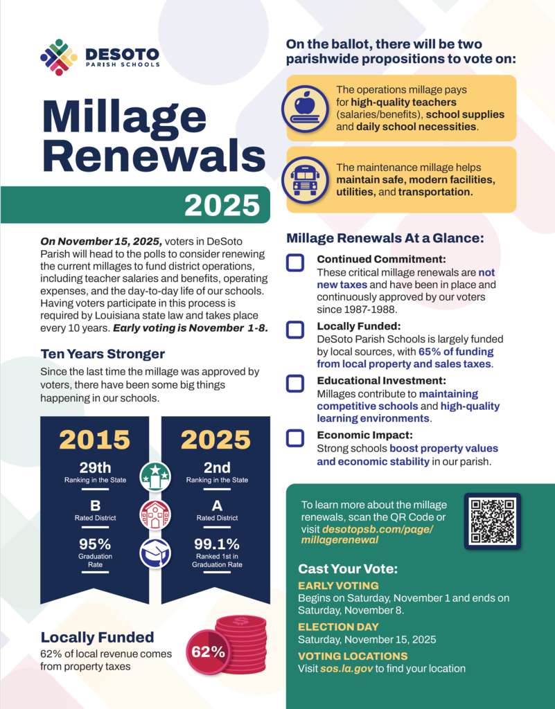 Millage Renewal one pager