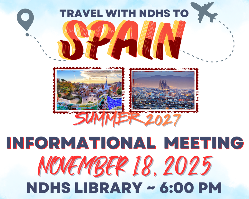 NDHS Travel To Spain Info Meeting