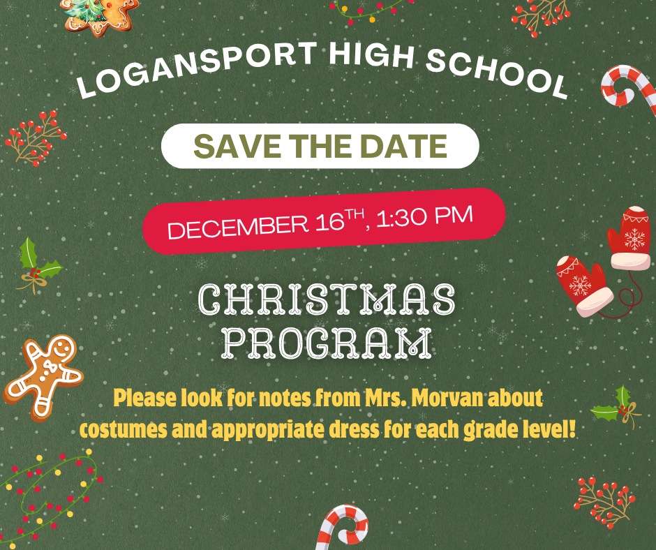 Christmas Program Save the Date