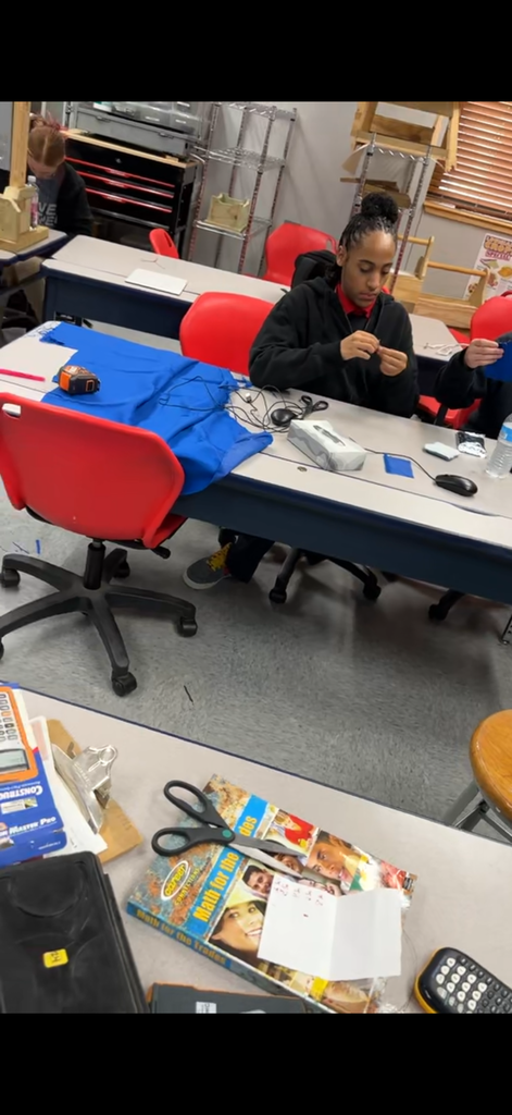 NDHS Carpentry Students