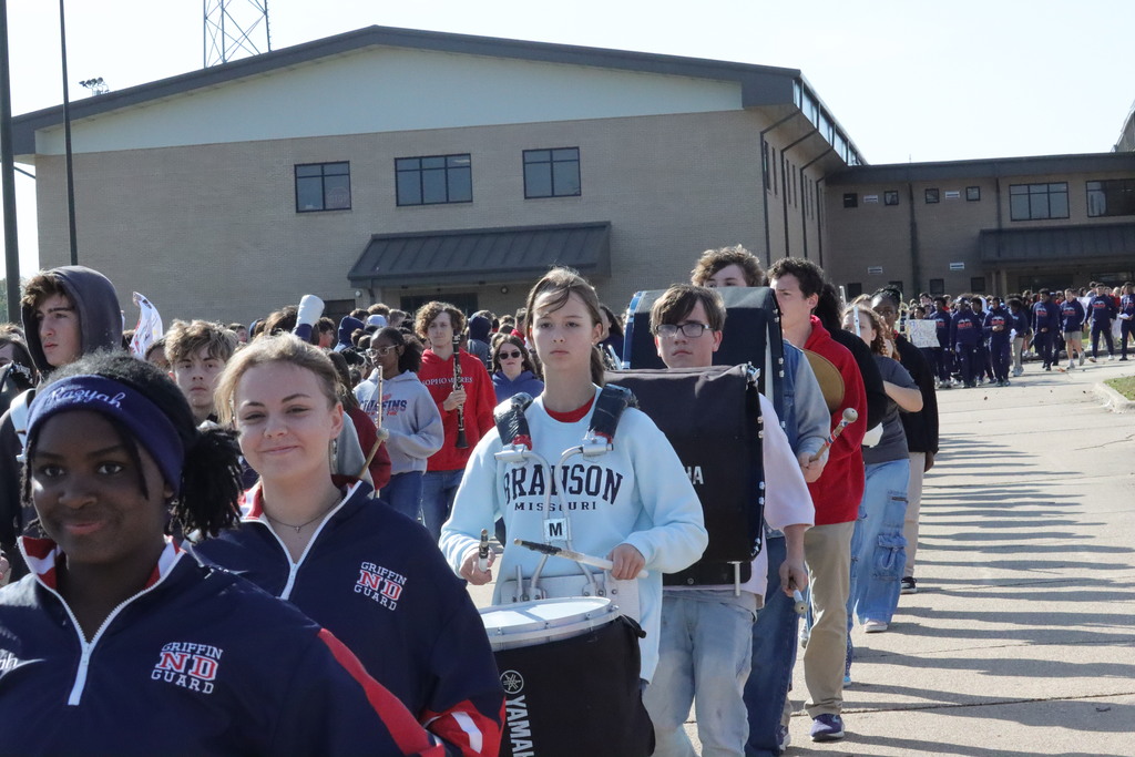 NDHS Football Sendoff