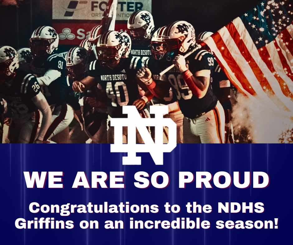 we are so proud, congrautaions griffins on an incredible season