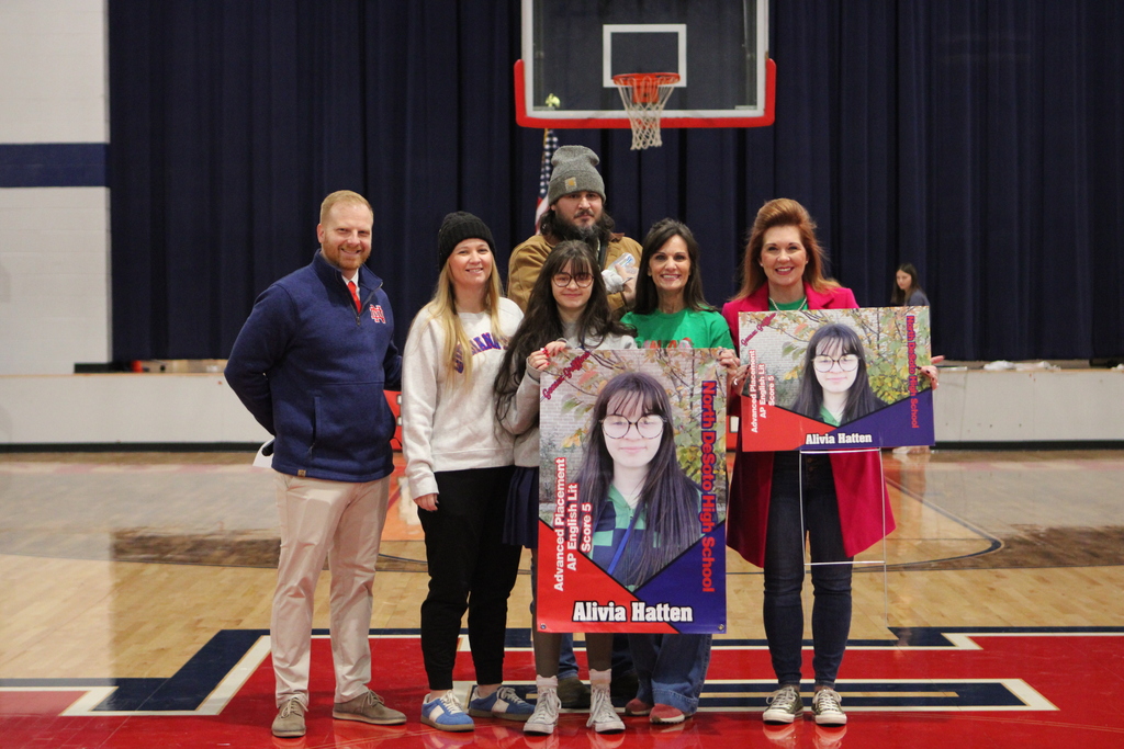 NDHS Recognize AP Exam score of 5