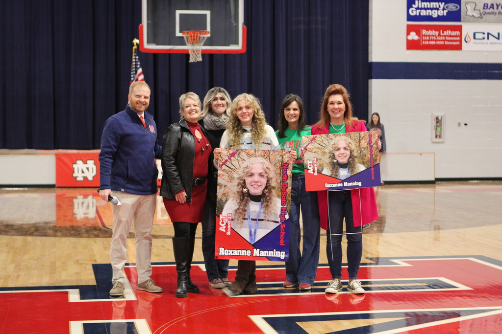 NDHS Recognize ACT Score 32