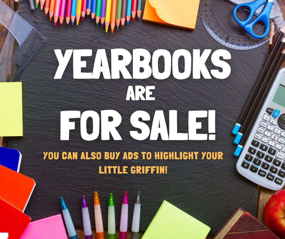 Yearbooks are for sale