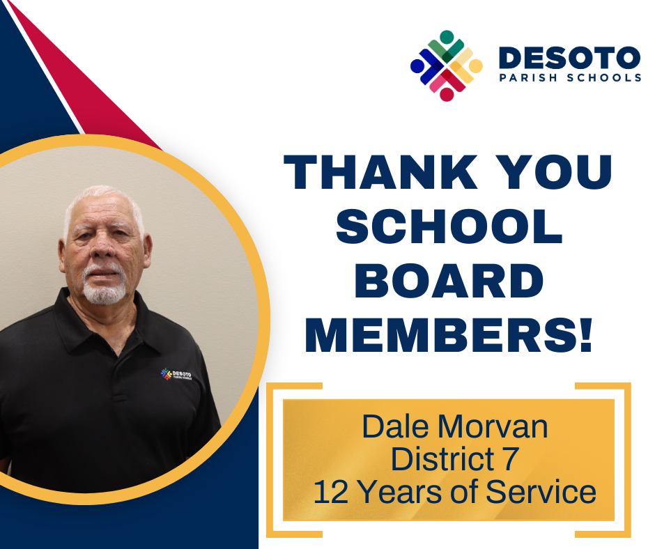 D Morvan- School Board Recognition